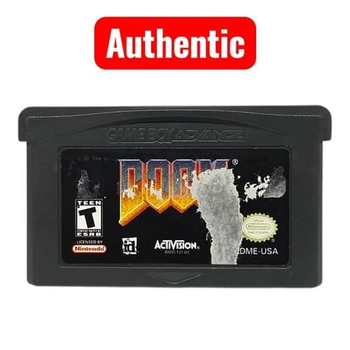 Doom (Nintendo Game Boy Advance, 2001) Authentic Tested K28