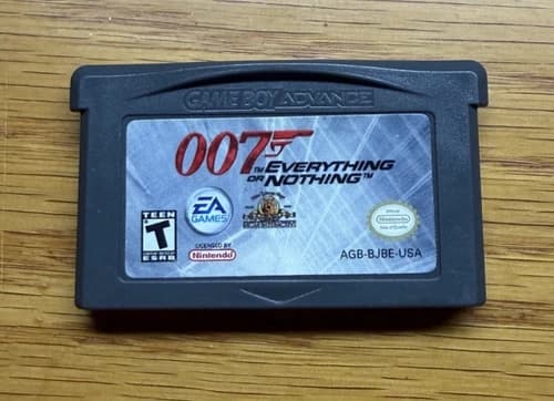 Nintendo GBA James Bond 007: Everything or Nothing *Authentic* Game Boy Advance