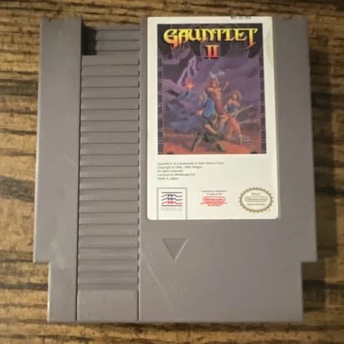 Mindscape Gauntlet II for Nintendo NES NTSC-U/C (US/Canada) Game Cartridge