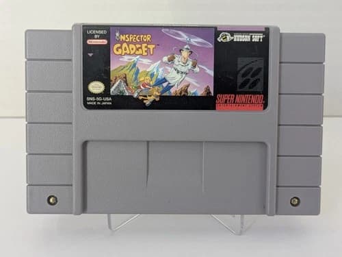 Inspector Gadget (1993) *Snes* (Oem) *Loose* ~Tested and Working~