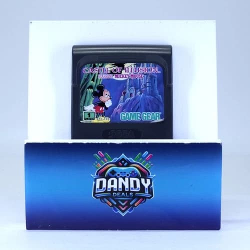 Castle of Illusion Authentic, Tested - Sega Game Gear