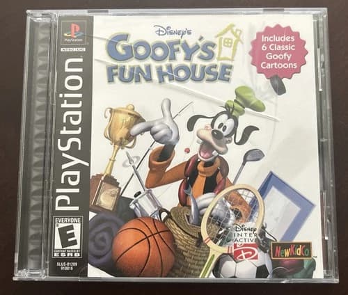 Disney's Goofy's Fun House (Sony PlayStation 1, 2001) CIB