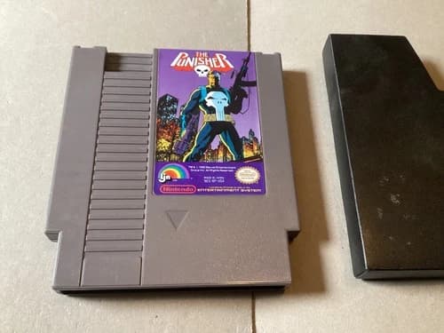 The Punisher Nintendo NES Cart Only Authentic Tested