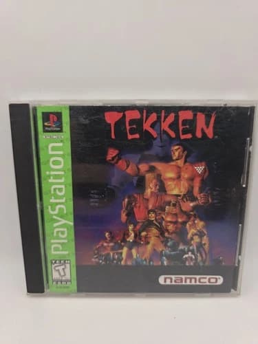 Tekken PS1 Sony PlayStation 1 Complete CIB Tested Working Replacement Jewel Case