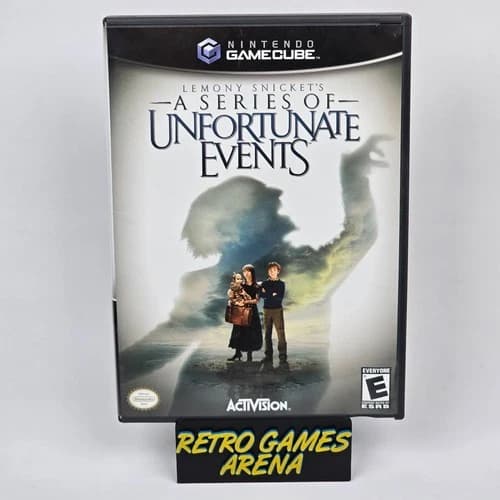 Lemony Snicket's A Series of Unfortunate Events (Nintendo GameCube) CIB COMPLETE