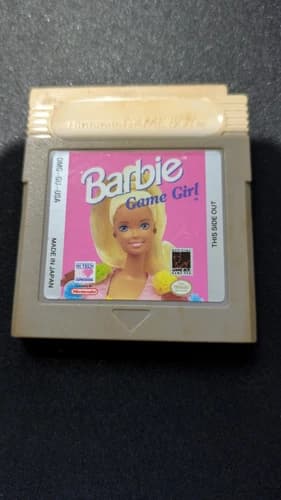 Barbie: Game Girl (Nintendo Game Boy) Cartridge Original Game