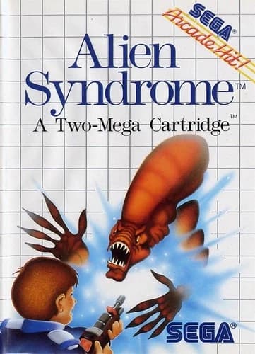 Alien Syndrome- Sega Master System Game Only
