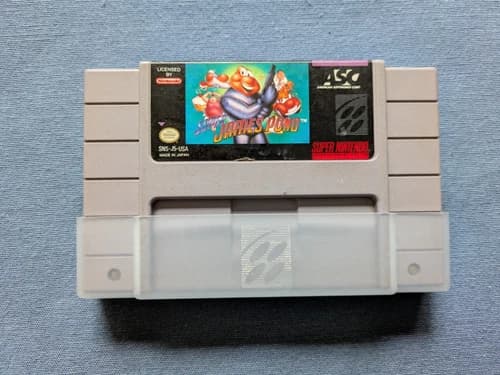 Super James Pond, 1993 Super Nintendo Entertainment System SNES Tested