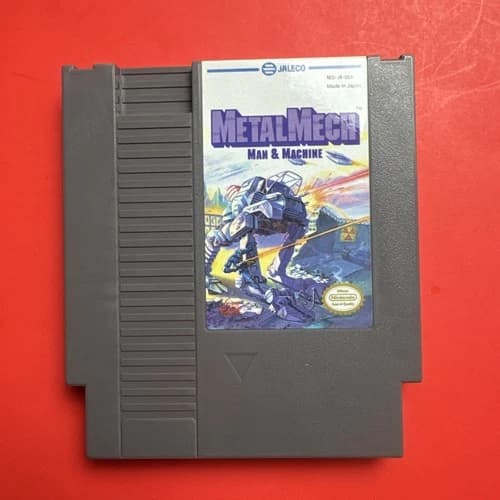 Metal Mech Man Machine Nintendo Entertainment System 1991 Authentic NES