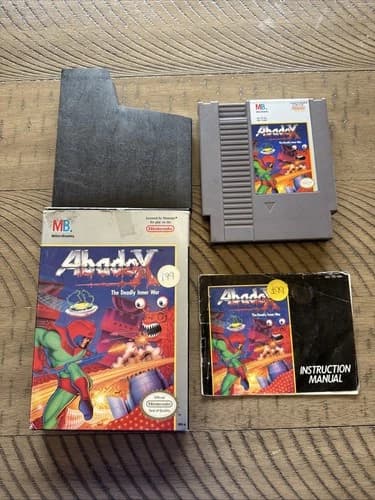 Abadox: The Deadly Inner War Nintendo NES Complete In Box