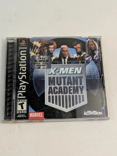 X-Men Mutant Academy - Sony Playstation PS1 - Complete in Box CIB