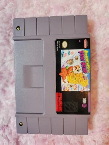 Nintendo Adventures of Yogi Bear SNES Super Nintendo Game Cartridge