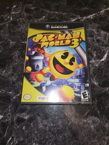 Pac-Man World 3 Nintendo GameCube Tested Complete With Box And Manual