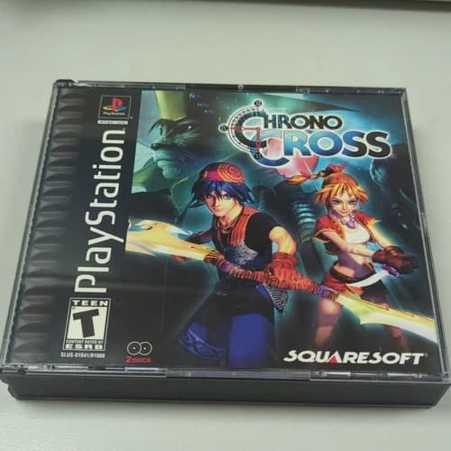 Chrono Cross (PlayStation 1, PS1, 2000, 2-Disc) CIB