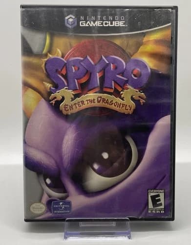Spyro: Enter the Dragonfly (Nintendo GameCube, 2002) Complete With Manual