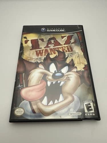 Taz: Wanted (Nintendo GameCube, 2002) Complete CIB with Manual Tested