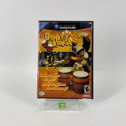 Donkey Konga (Game only) (Nintendo GameCube, 2004)