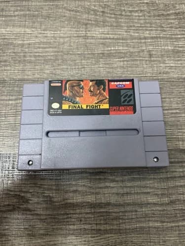 Final FIght SNES Super Nintendo Game Tested Authentic Cart Only