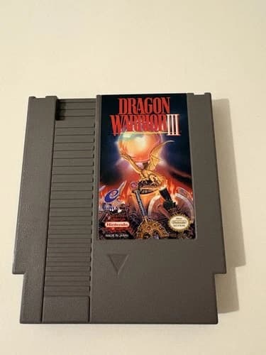 Nintendo Dragon Warrior III NES Cartridge Only Dragon Quest/Warrior NTSC-U/C