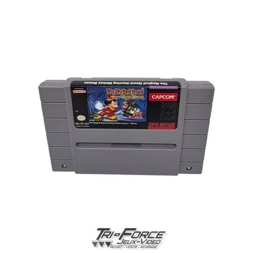 The Magical Quest Starring Mickey Mouse Super Nintendo SNES Video Game Disney