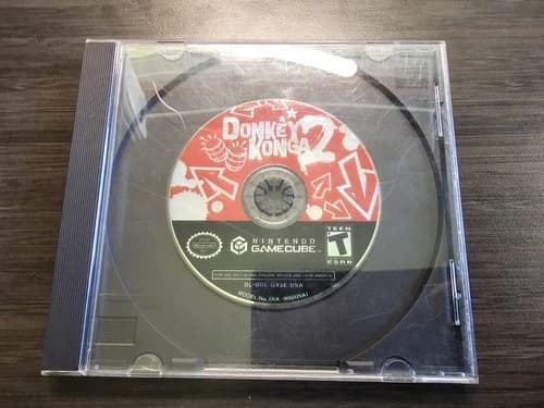 Donkey Konga 2 (Nintendo Gamecube) DISC ONLY Loose Tested Clean Fast Shipping!