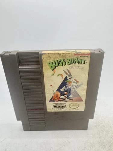 Nintendo NES Bugs Bunny’s Crazy Castle Game Cartridge Only Tested
