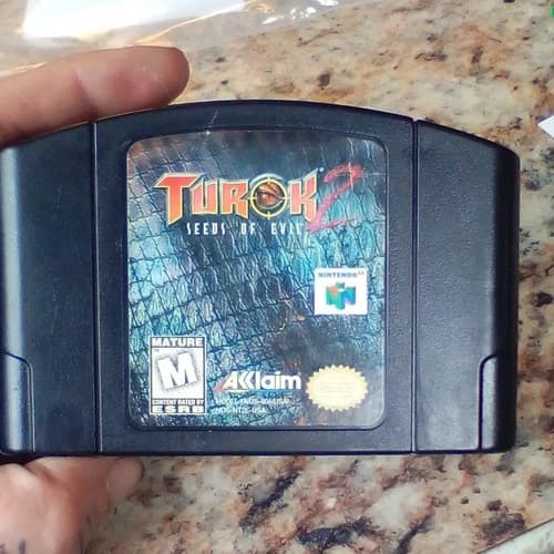 Acclaim Turok 2: Seeds of Evil (Nintendo 64 N64) NTSC-U/C M-Mature