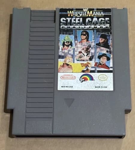 Nintendo NES Wrestlemania Steel Cage Challenge (Cleaned, Tested & Working)