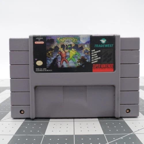 Battletoads Double Dragon Super Nintendo, SNES, 1994 Authentic Cartridge