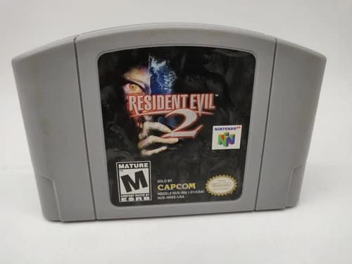 Resident Evil 2 N64 1999 Authentic Tested Works
