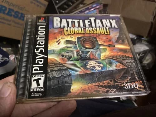 BattleTanx: Global Assault (Sony Playstation 1 PS1, 2000) Complete CIB