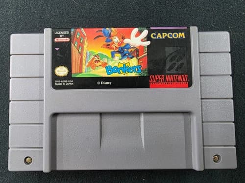 Disney's Bonkers (Super Nintendo, 1995) - Tested & Working - Game Only