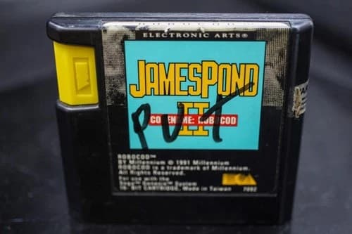 James Pond II: Codename RoboCod (Sega Genesis, 1993) Tested, Working, Authentic
