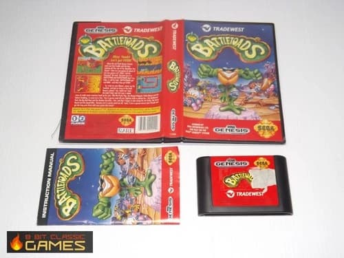 Battletoads COMPLETE BOX - Sega Genesis - 331a