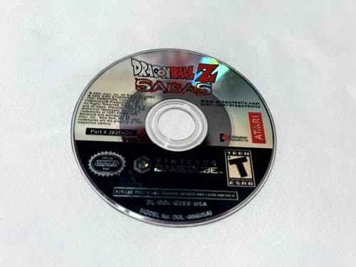 Dragon Ball Z: Sagas Nintendo GameCube 2005 Dragonball DISC ONLY Tested Working