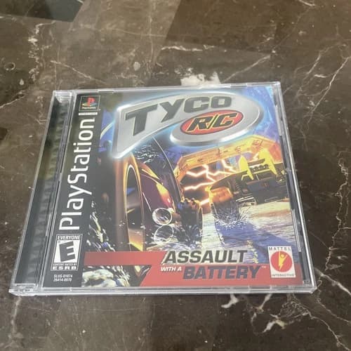 Tyco R/C-Assault with a Batter - Sony PlayStation 1