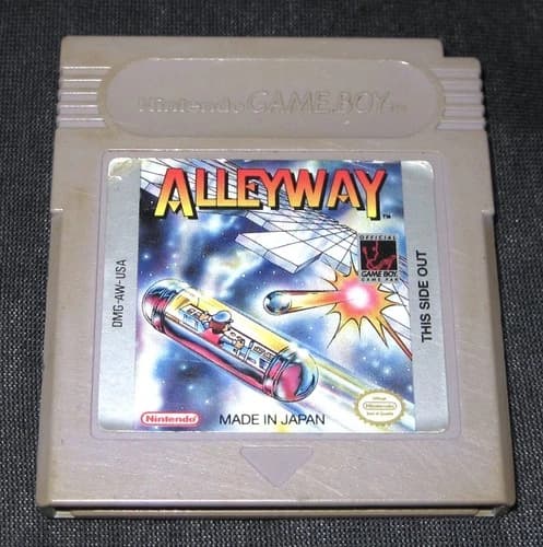 Alleyway (Nintendo Game Boy, 1989) Authentic