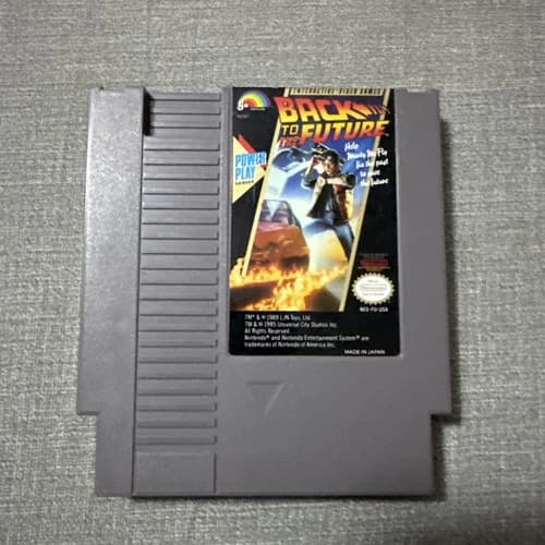 Back to the Future (Nintendo NES, 1989) Cartridge Only Free Shipping
