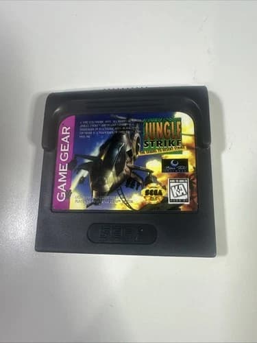 Jungle Strike Sega Game Gear Cartridge Only