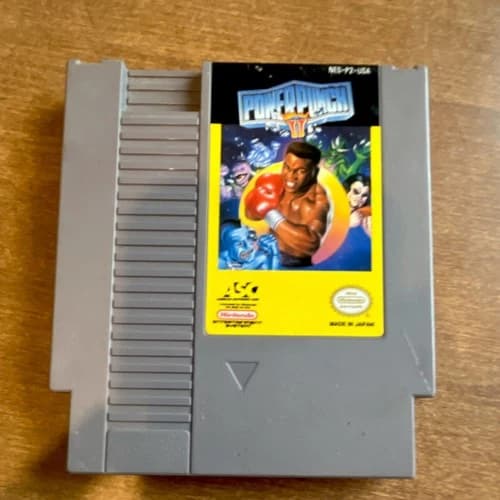 Nintendo Power Punch II NES Boxing Game Cartridge