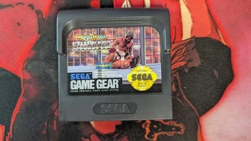 WWF Wrestlemania Steel Cage Challenge Sega Game Gear Cartridge Only Tested Works