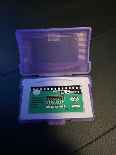 TMNT Ninja Turtles Things Change (Nintendo Game Boy Advance Video, 2004) Tested