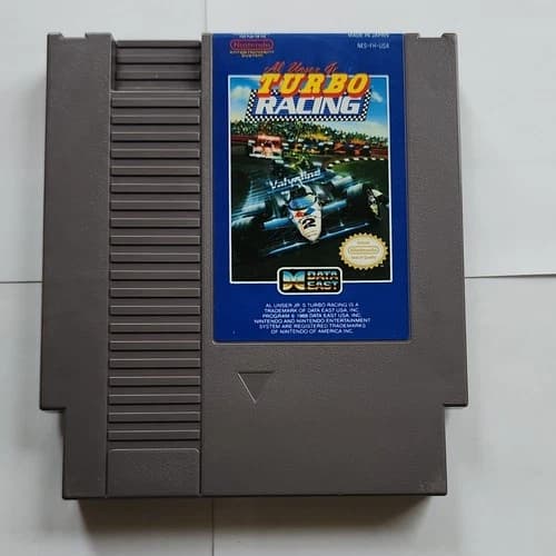 Data East Al Unser Jr. Turbo Racing Nintendo NES Racing NTSC-U/C (US/Canada)