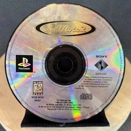 PlayStation 1 - Jet Moto 2 [Greatest Hits] - DISC ONLY - Refurbished, Very Good