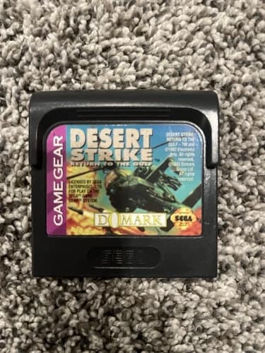 Desert Strike: Return to the Gulf (Sega Game Gear, 1994)