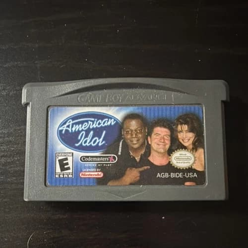 American Idol Nintendo Game Boy Advance E-Everyone NTSC-U/C USA