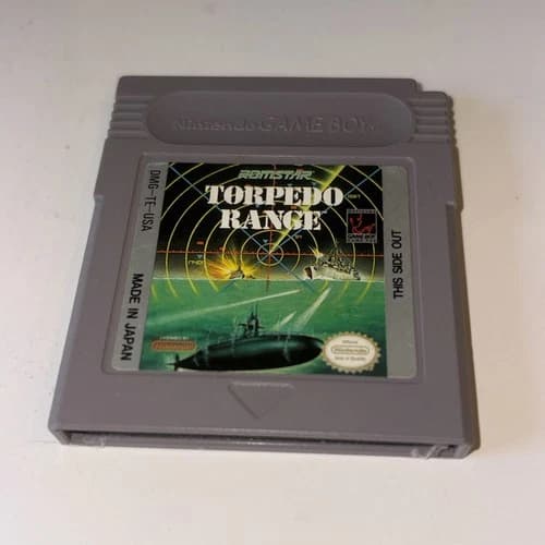 Torpedo Range GAMEBOY Nintendo Game Boy Romstar Tested Authentic
