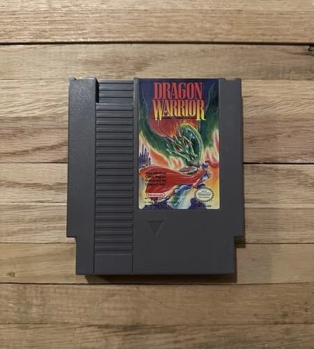 DRAGON WARRIOR Nintendo NES Game Cartridge Dragon Quest