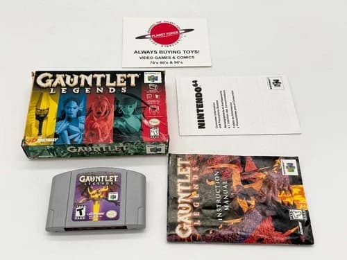 Gauntlet Legends Nintendo 64 N64 Complete CIB Video Game Works