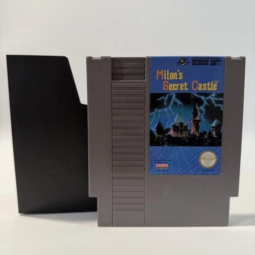 Milon's Secret Castle NES Nintendo Action Platformer Adventure Game Cart Only